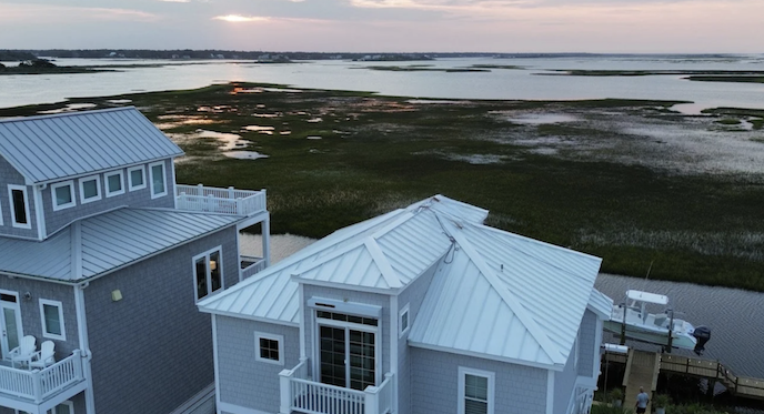 coastal north carolina roof installation by summit roofing